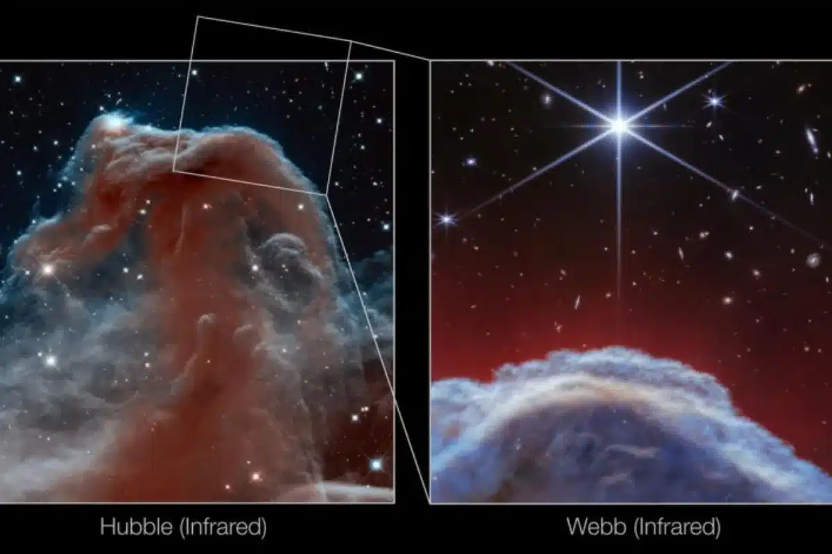 El telescopio James Webb capta la nebulosa Cabeza de Caballo con un detalle sin precedentes