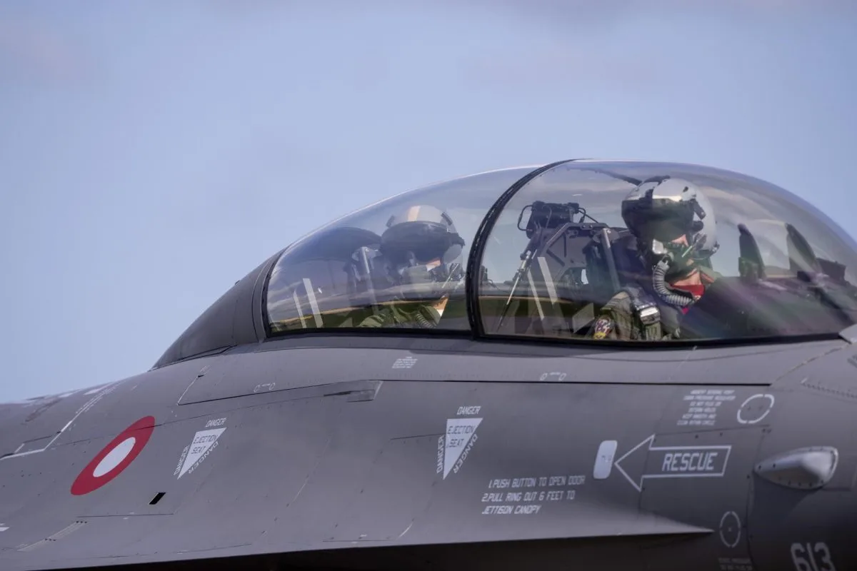 Milei celebra la compra de los 24 aviones militares F-16 de Dinamarca