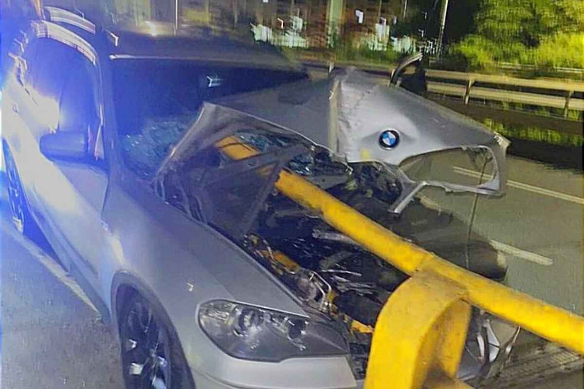 Cuarto accidente en menos de 1 mes en Puente de Bochalema: Camioneta BMW termina incrustada en barandas