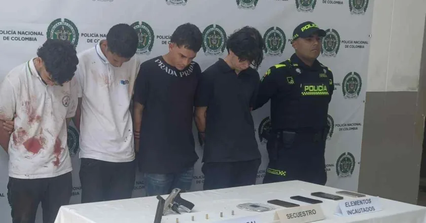 Persecución y captura: banda de secuestradores cae tras torturar a conductor en Medellín
