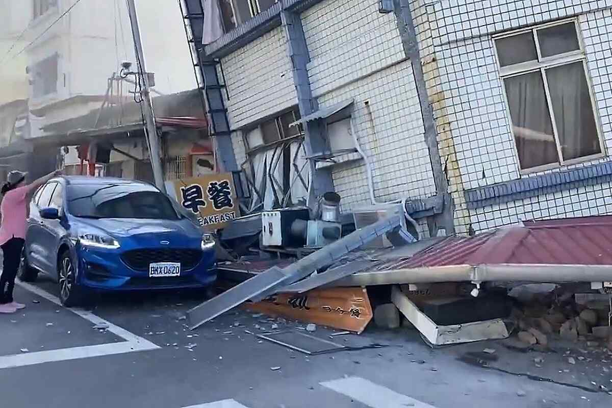 Taiwán sacudido por el terremoto más devastador en dos décadas