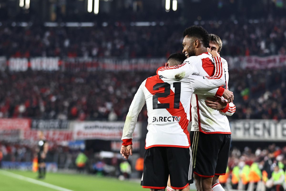 2-0. River se clasifica a los octavos de final de la Libertadores, con un doblete de Borja a Libertad