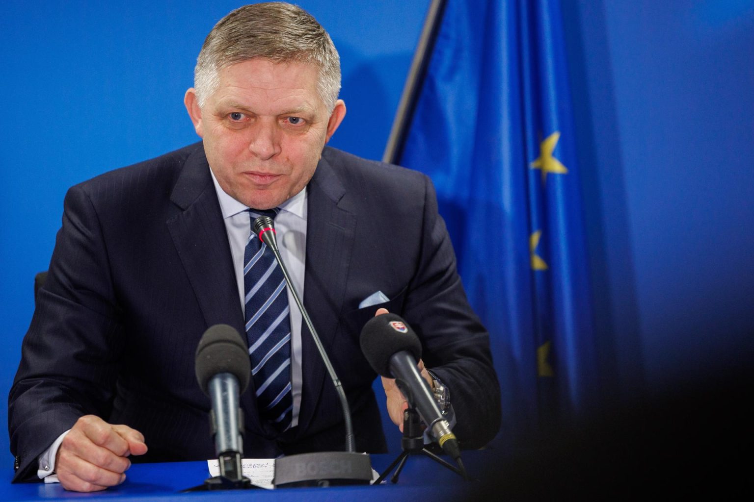 Herido de un disparo el primer ministro eslovaco, Robert Fico