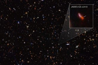 James Webb observa la galaxia más antigua conocida, 290 millones de años tras el Big Bang