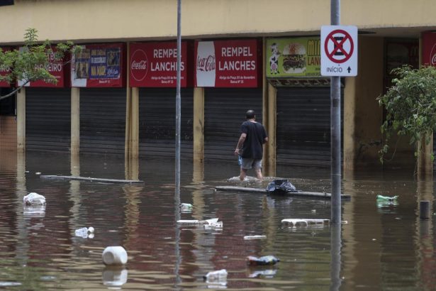 La ciudad brasileña de Porto Alegre se prepara para una nueva inundación récord