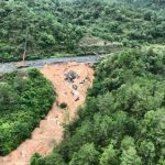 Investigan causa del increíble colapso de carretera en China que deja 48 muertos