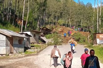 Una avalancha entierra una aldea remota del norte de Papúa Nueva Guinea 3
