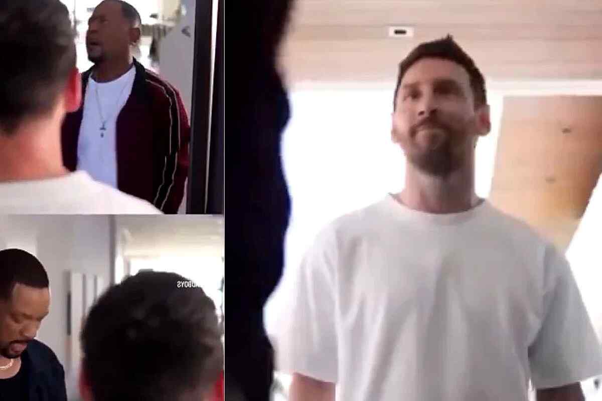 Messi sorprende en un video promocional de Bad Boys 4: ¿Se viene un debut en el cine?