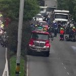 Cierre parcial de la Autopista Sur por accidente fatal en Medellín