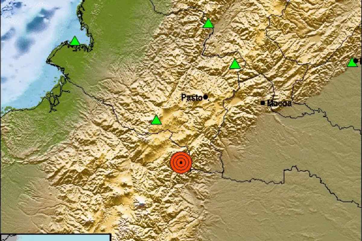 Temblor de 4.9 sacude frontera Colombia-Ecuador: Segundo sismo de 4.8 en 15 minutos