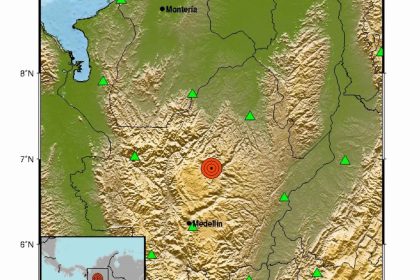 Alerta sísmica en Antioquia: Registran dos sismos en la madrugada de este domingo