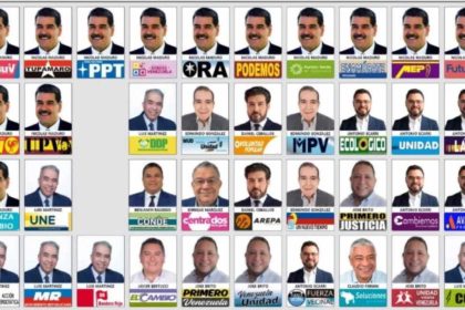 Elecciones en Venezuela: el CNE muestra el tarjetón para la elección del próximo presidente