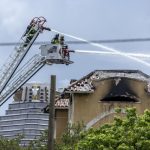Acusan de intento de asesinato al sospechoso del tiroteo e incendio en un edificio de Miami