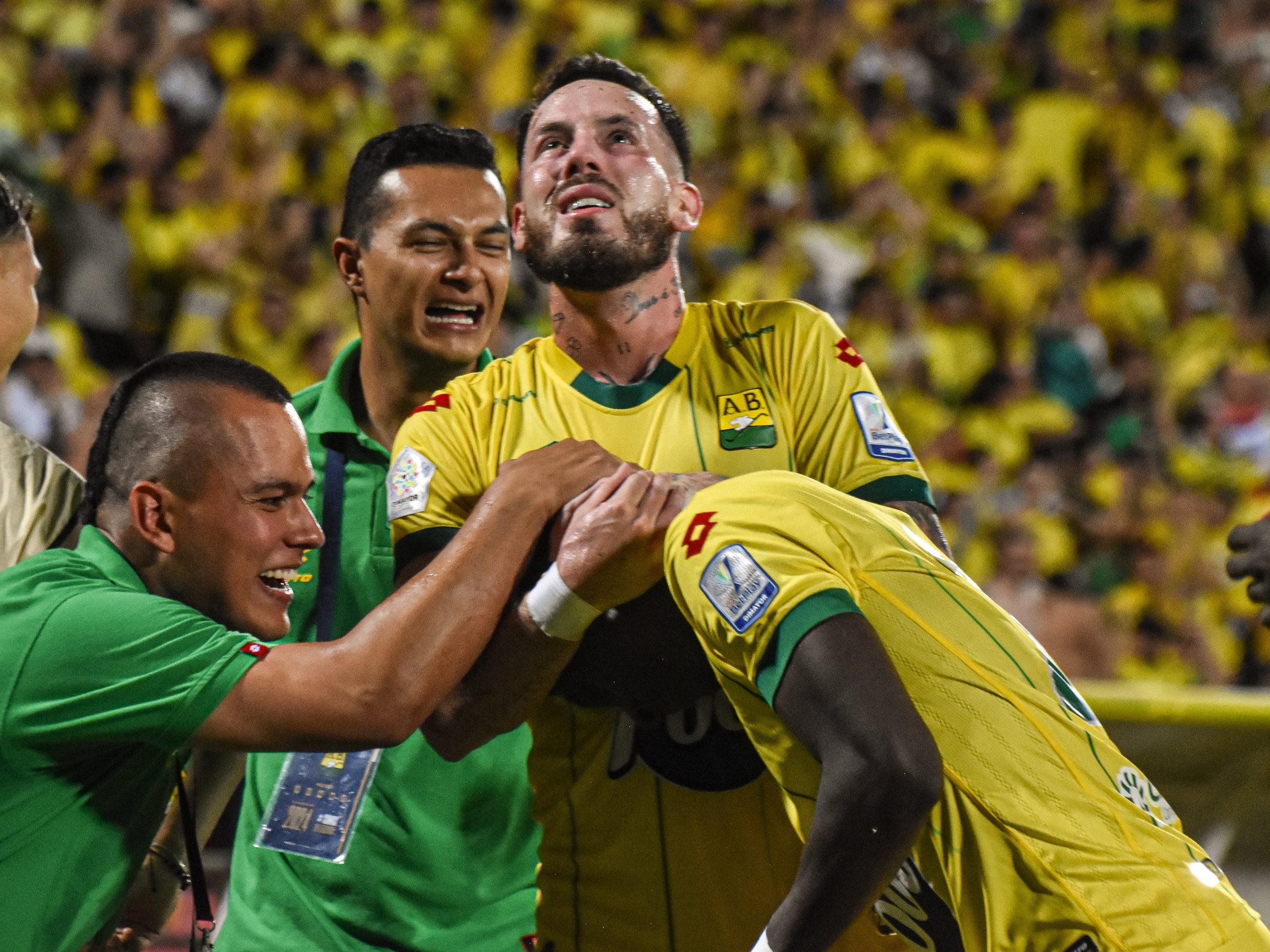 Bucaramanga gana 1-0 a Santa Fe en la final de ida de la Liga BetPlay