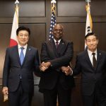 EE.UU., Japón y Corea del Sur subrayan la importancia de la paz en el estrecho de Taiwán