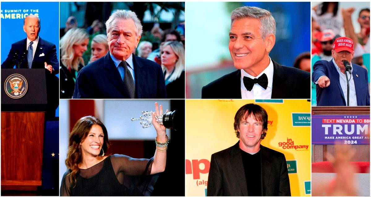 Hollywood toma partido por Biden o Trump y usa su poder para influir en las elecciones