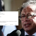 Petro genera polémica por dar retweet a un mensaje sobre reelección