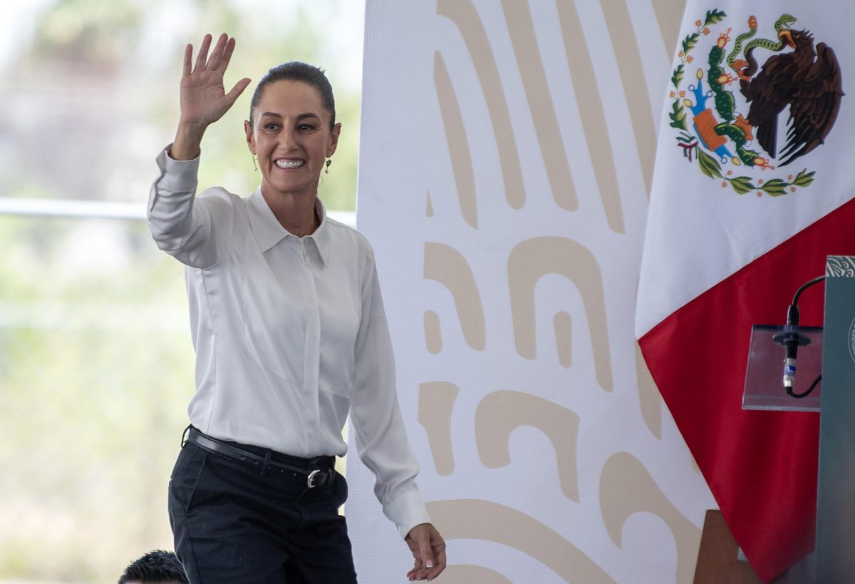 Sheinbaum confía en que aduana de Nuevo Laredo, en el norte de México, mejorará comercio