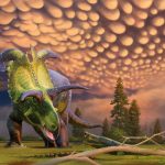 Una nueva especie de dinosaurio herbívoro con cuernos gigantes es descubierta en EEUU