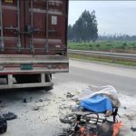 Tragedia en Mosquera: Identificaron al motociclista que murió incinerado tras brutal choque