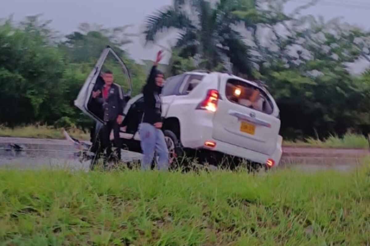 Lluvias en Tolima provocan accidente que deja gravemente heridas a funcionarias de la Gobernación