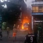 Fuga de gas en camión cisterna provoca brutal explosión e incendio en Pereira
