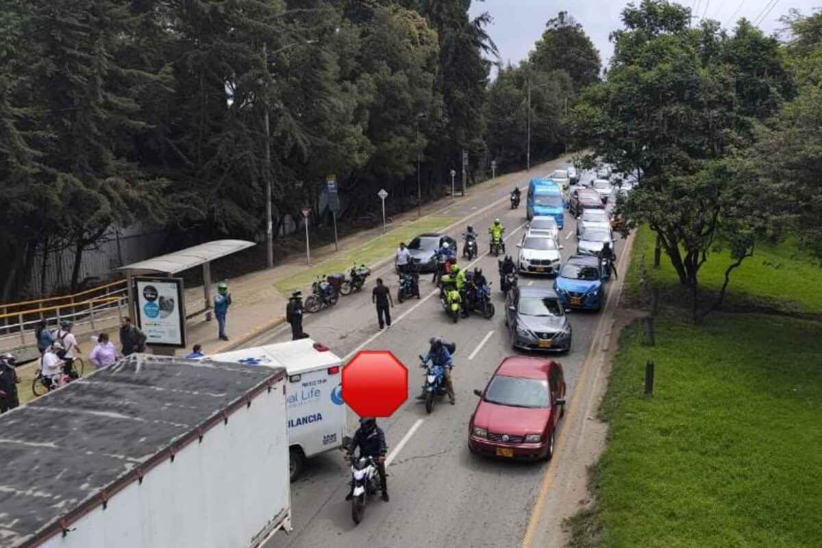 Dolorosa tragedia en la Autopista Norte: Motociclista pierde la vida en accidente