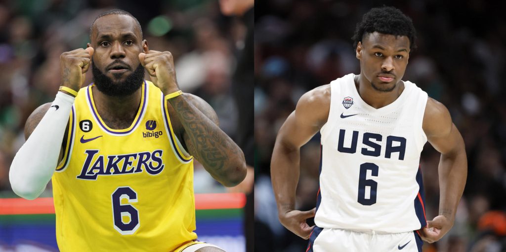 Bronny James firma con los Lakers un contrato por cuatro años y 7,9 millones de dólares