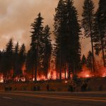 California y Canadá luchan contra incendios forestales sin control con miles de evacuados