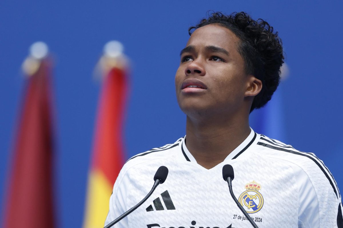 Endrick, entre lágrimas: Jugar en el Real Madrid era mi sueño y hoy se ha hecho realidad