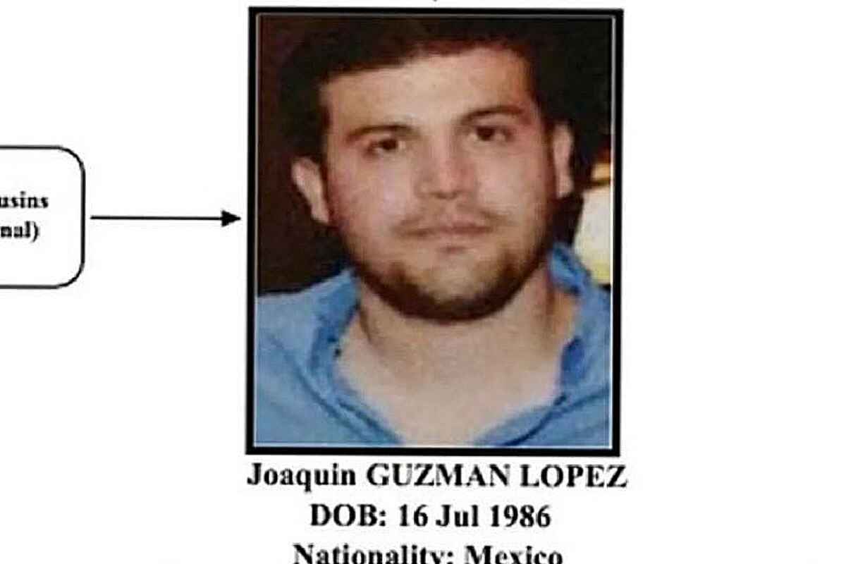 Justicia alcanza a los hijos de "El Chapo": Joaquín Guzmán López detenido en Estados Unidos