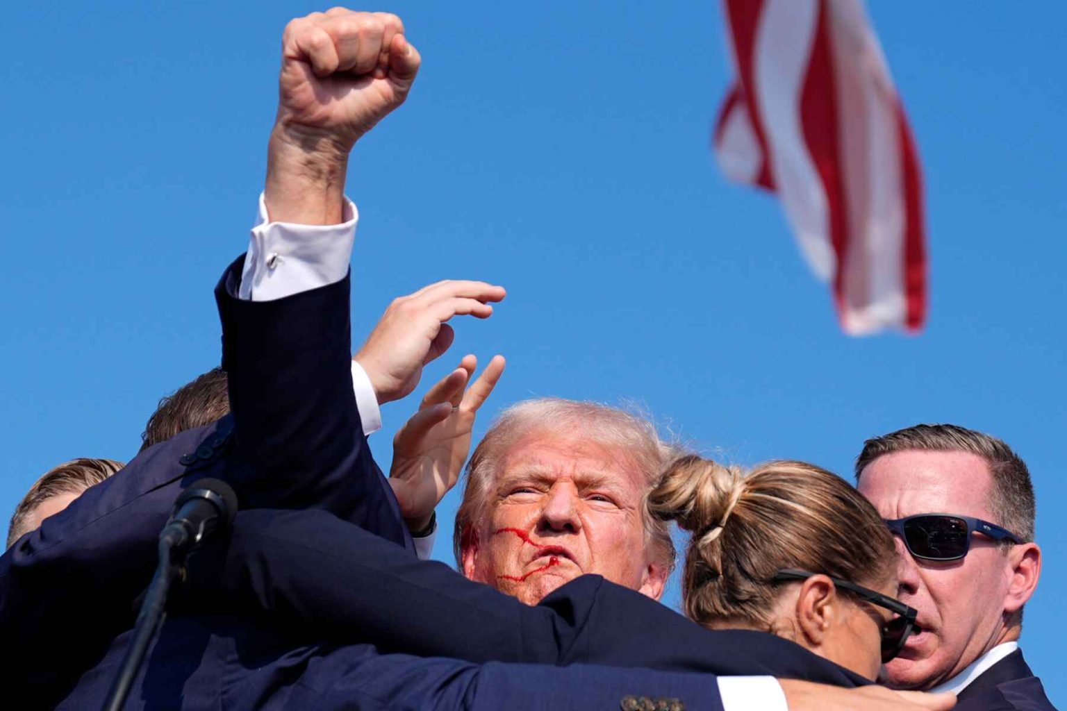 Trump relata incidente del tiroteo en Pensilvania: "Sentí la Bala Atravesar mi Piel"