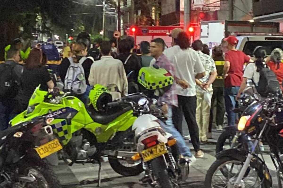 Violencia en las calles de Envigado: Un motociclista es apuñalado mortalmente por otro