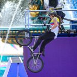 Queen Saray Villegas le da el primer diploma olímpico a Colombia en París 2024