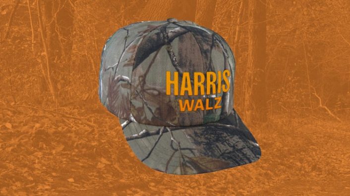 Las gorras Harris-Walz arrasan en la campaña demócrata