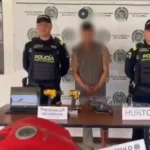Capturan a hombre por robo de motocicleta y objetos en Barrios Unidos, Bogotá