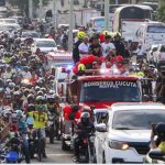 Una multitud recibe en Cúcuta a Ángel Barajas, tras ganar medalla plata en la gimnasia de París