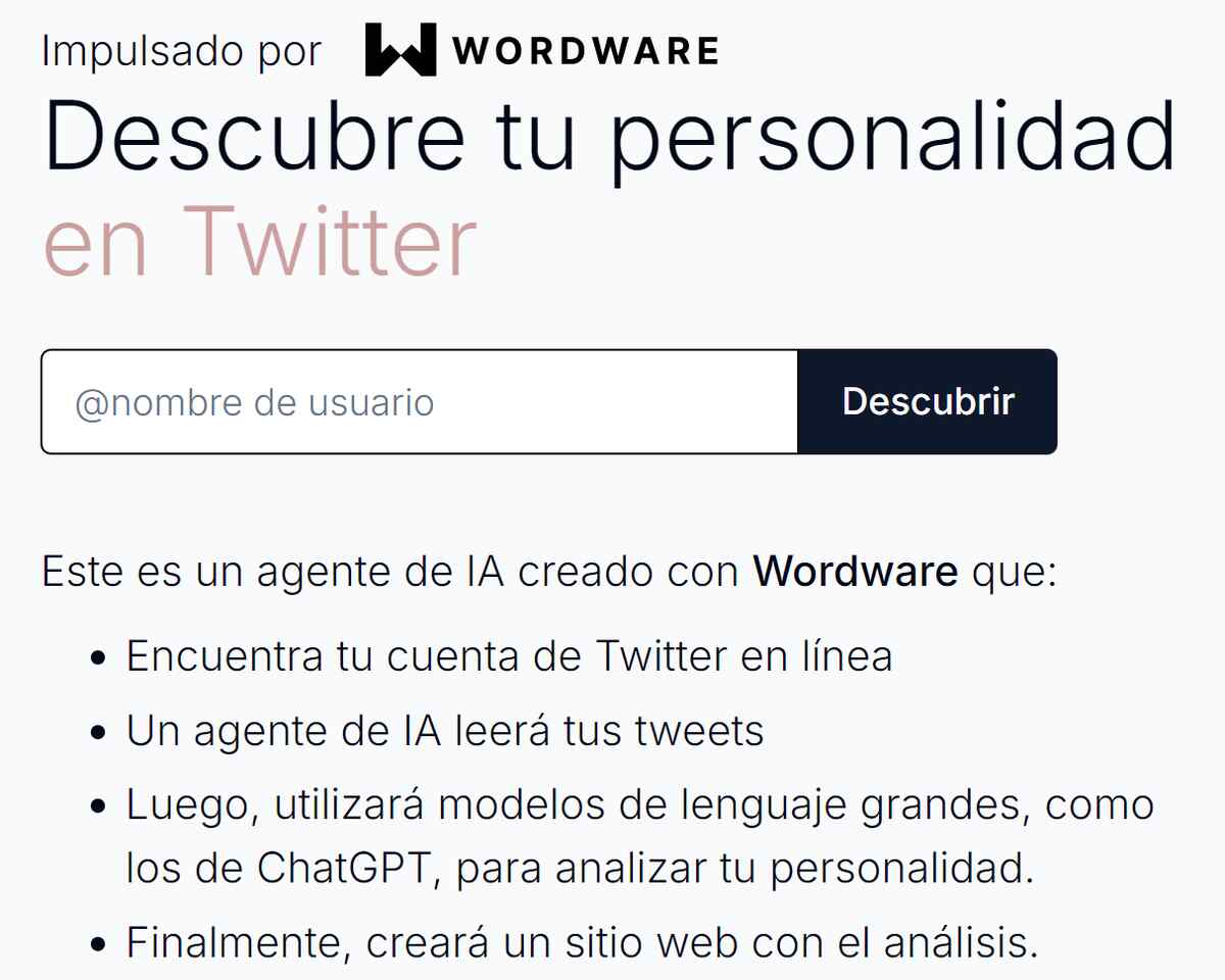 Wordware: la nueva sensación viral que analiza tu perfil de Twitter sin piedad