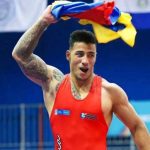 Alexis Cuero, con esperanza de subir al podio de la lucha grecorromana en París 2024