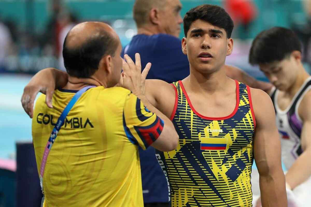 Ángel Barajas, la joya de la gimnasia colombiana, podría emigrar en busca de nuevos retos