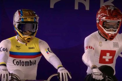 Triste adiós a París 2024: Carlos Ramírez se fracturó la mano en su eliminación del BMX