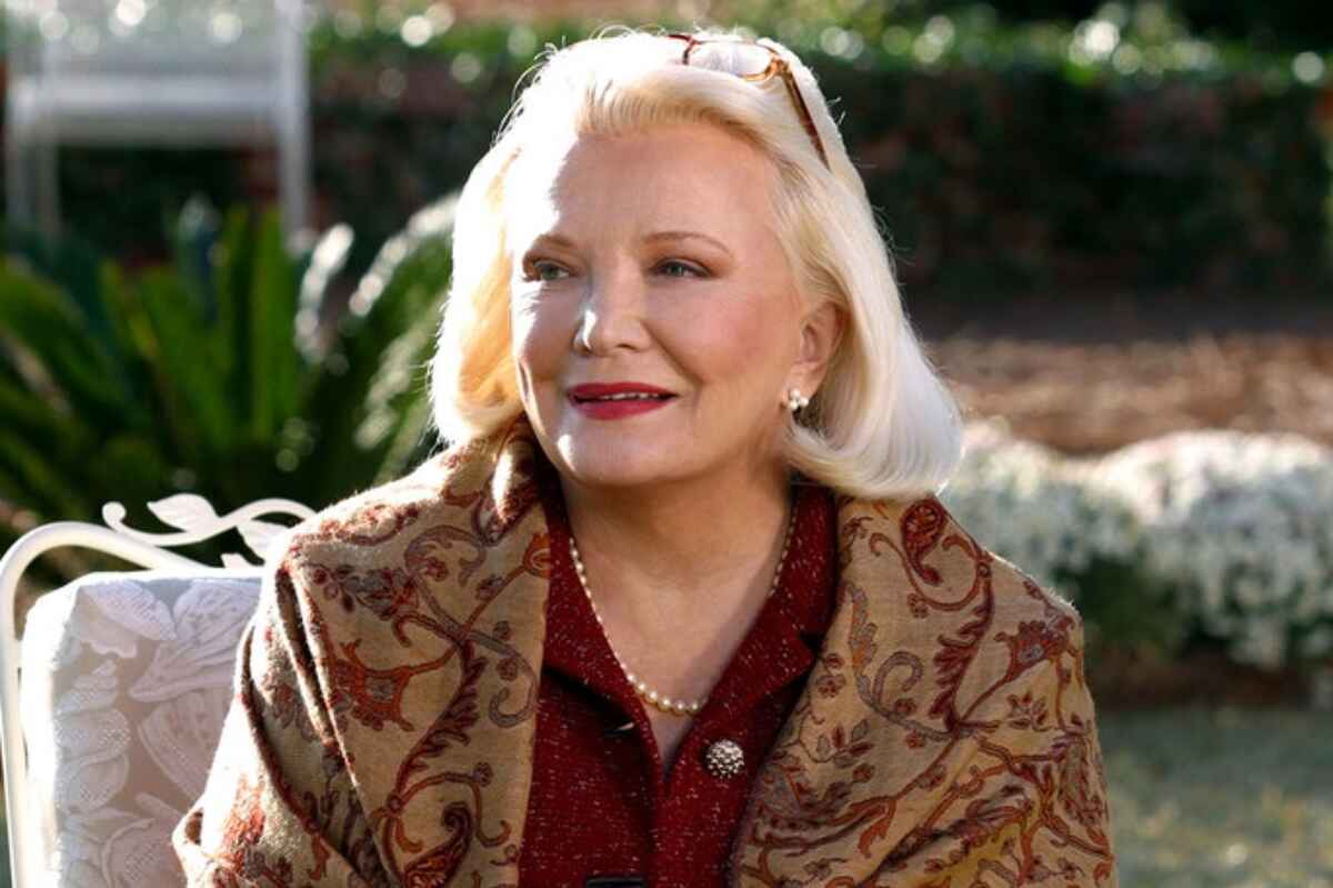 Muere Gena Rowlands, estrella de "The Notebook", a los 94 años