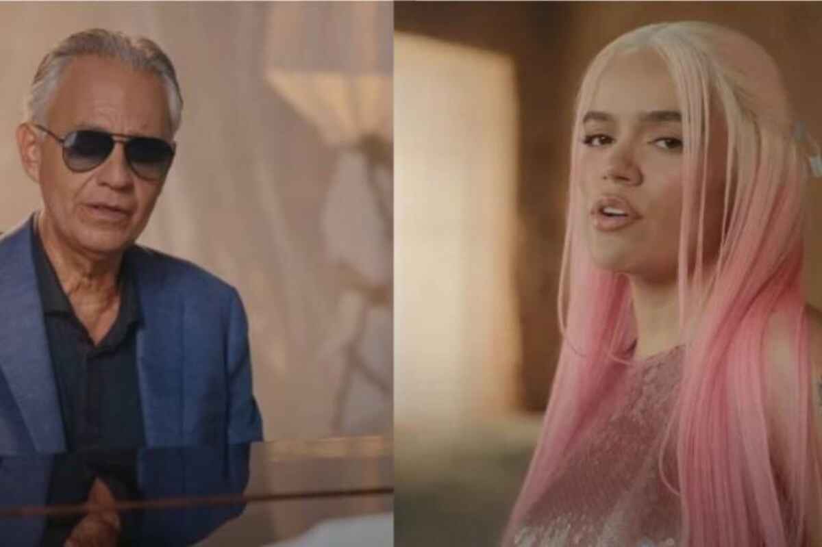 Karol G y Andrea Bocelli unen sus voces en una versión única de "Vivo por ella"