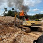Gobierno reglamenta destrucción de maquinaria utilizada en minería ilegal: Fuerzas Militares toman acción