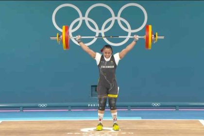 ¡Plata para Colombia! Mari Leivis Sánchez brilla en halterofilia en París 2024