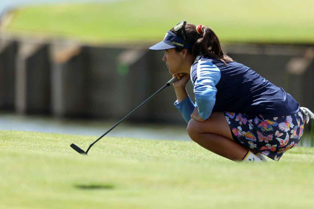 Mariajo Uribe, en el podio del golf y cerca de la medalla olímpica