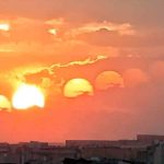 Siete soles iluminan el cielo de China: el sorprendente fenómeno que dejó a todos asombrados