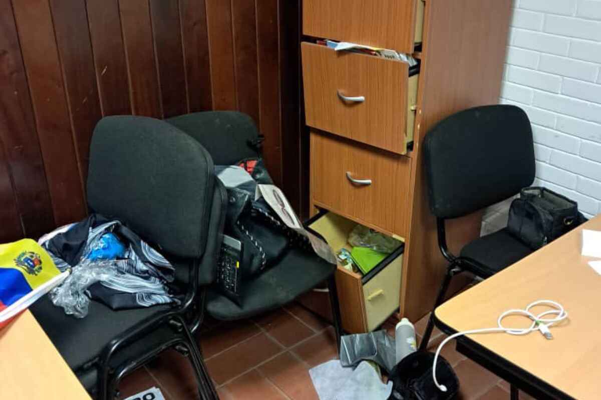 Arremetida contra Vente Venezuela: Encapuchados roban y vandalizan oficinas opositoras