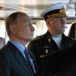 Putin inspecciona en Vladivostok la Flota rusa del Pacífico a su regreso de Mongolia