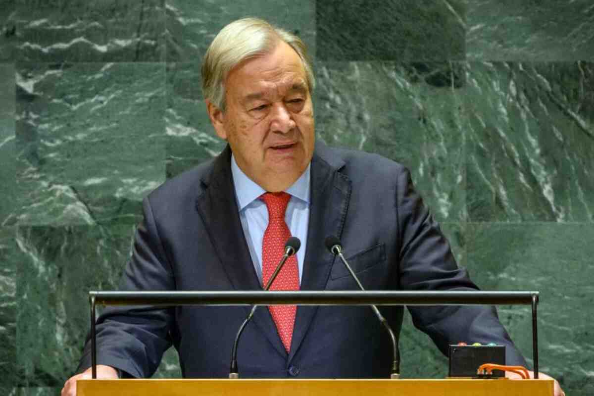 El estado del mundo es insostenible": Guterres alerta, pero ofrece soluciones